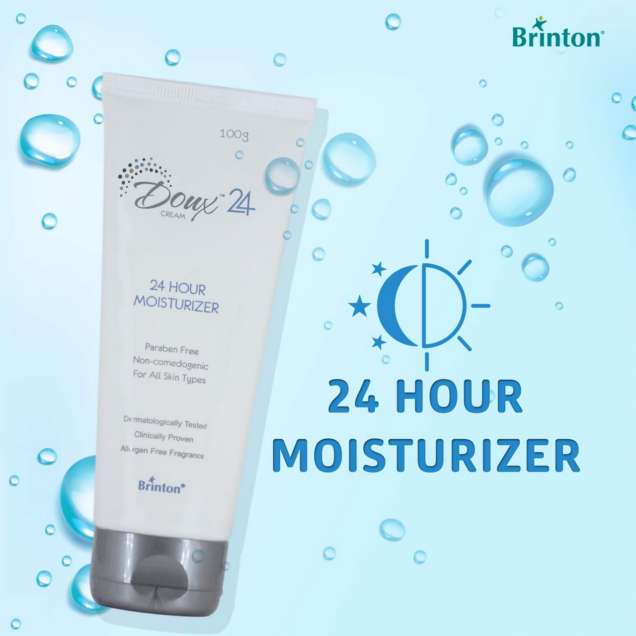 Brinton Doux 24-Hour Moisturizer Cream - Distacart