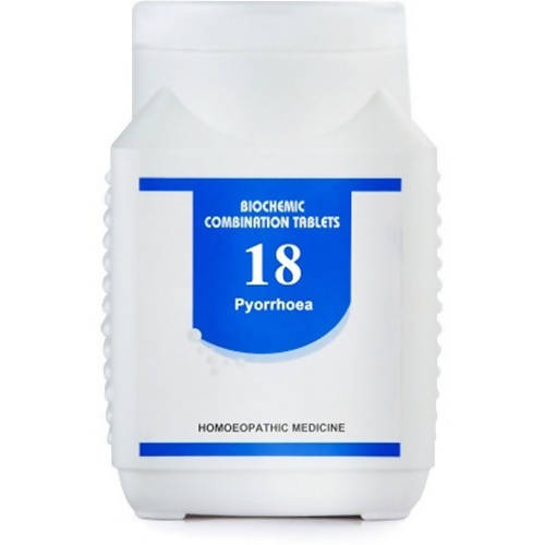 Bakson's Homeopathy Biochemic Combination 18 Tablets