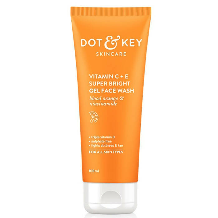 Dot & Key Vitamin C+E Super Bright Gel Face Wash - Distacart