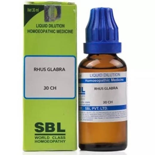SBL Homeopathy Rhus Glabra Dilution - Distacart