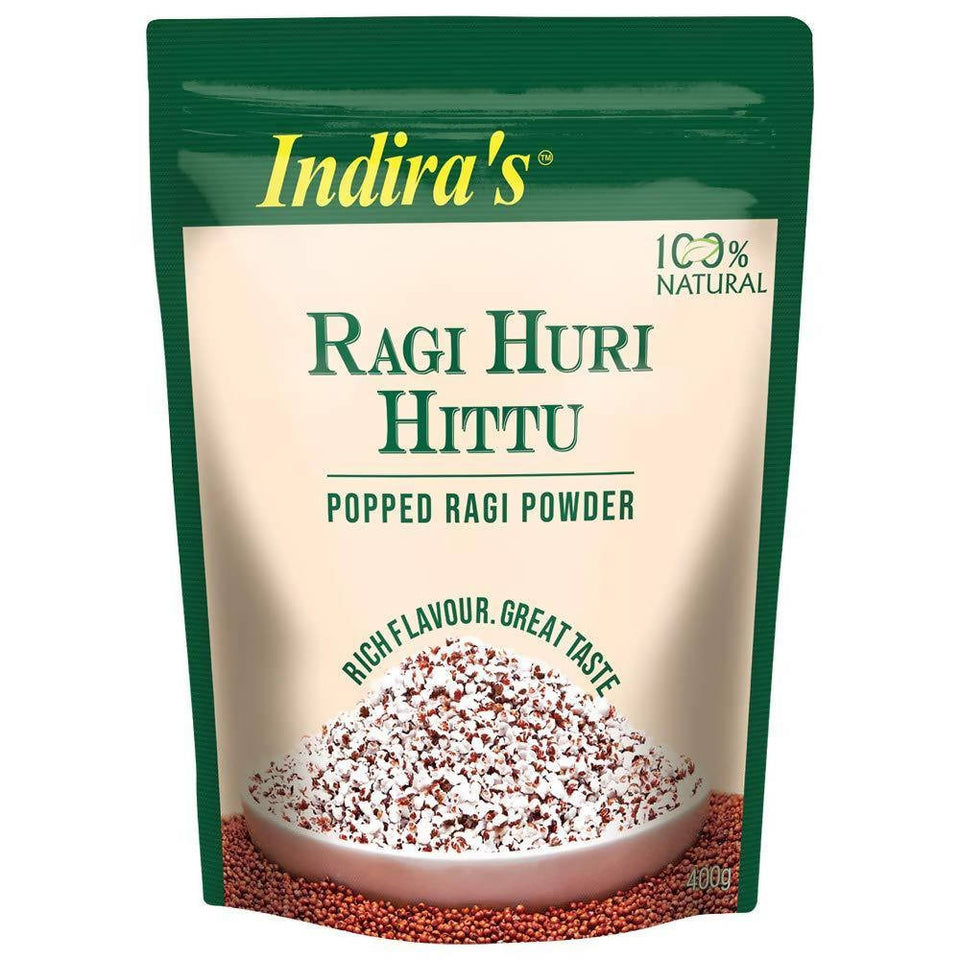 Indira s Ragi Huri Hittu Popped Ragi Powder