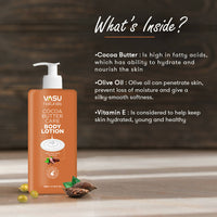 Thumbnail for Vasu Naturals Cocoa Butter Care Body Lotion - Distacart