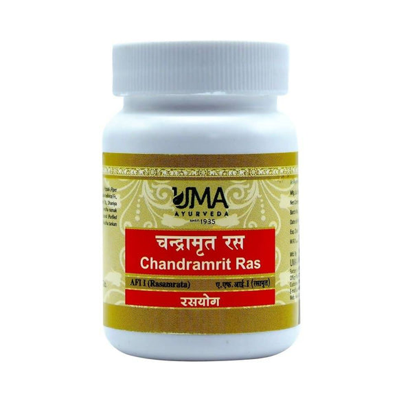 Uma Ayurveda Chandramrit Ras Tablets - Distacart