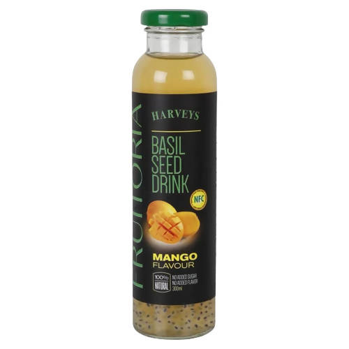 Buy Harveys Fruitoria Basil Seed Drink Mango Flavor Online at Best