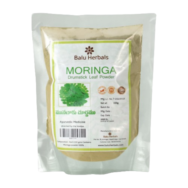 Balu Herbals Moringa (Munagaku) Powder - Distacart