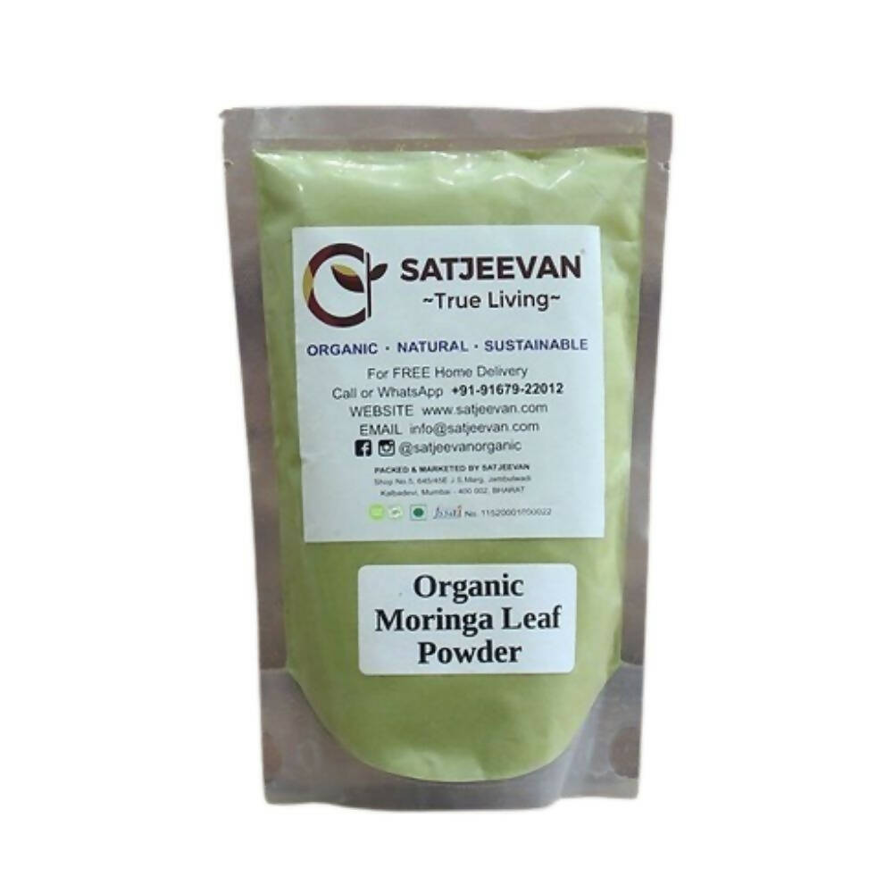 Satjeevan Organic Moringa Leaf Powder - Distacart