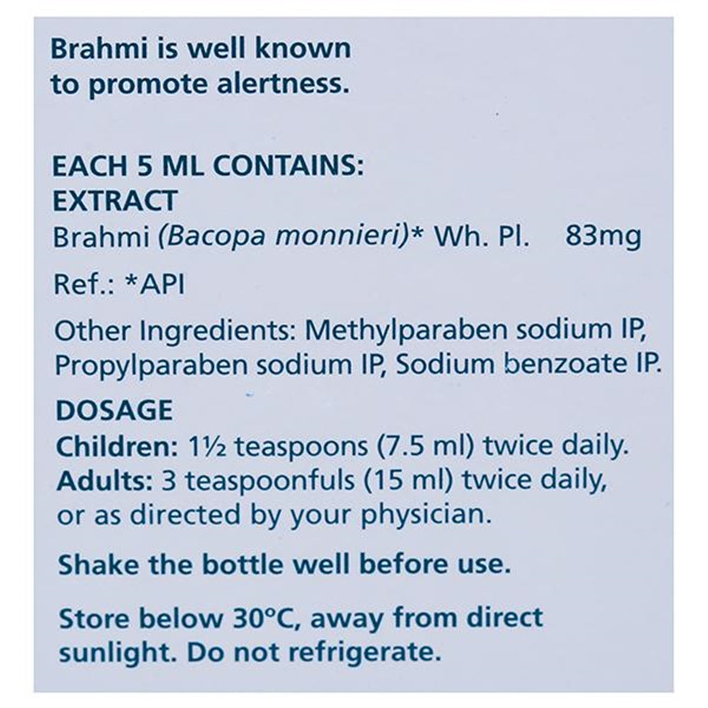 Himalaya Brahmi Syrup (200 ml) - Distacart