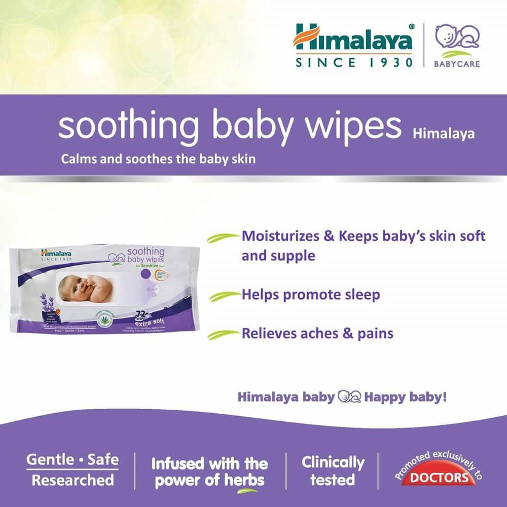 Himalaya soothing hot sale baby wipes