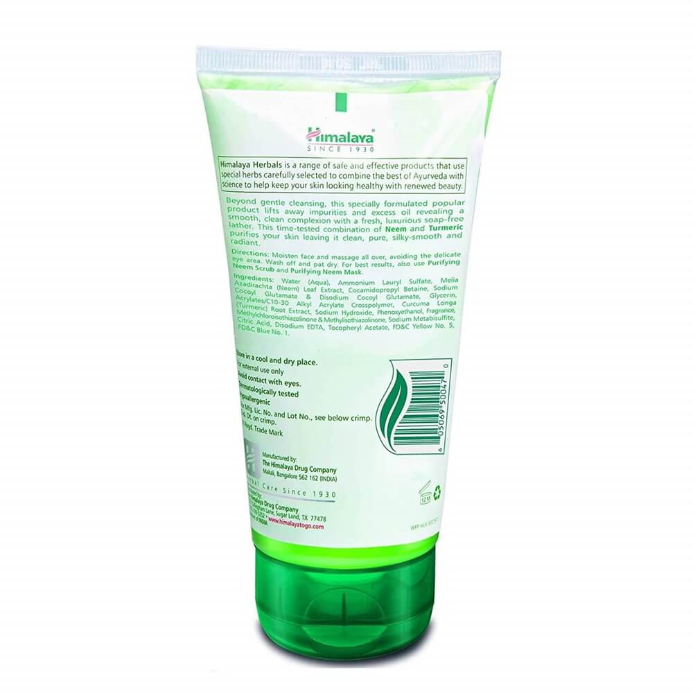 Himalaya Herbals Purifying Neem Face Wash Online