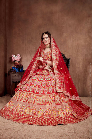 Pin by abhiyashas on dress design | Wedding matching outfits, Latest bridal  lehenga, Fancy dresses long