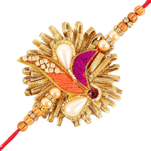 Zardosi Lustrous Rakhi