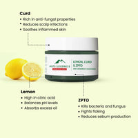 Thumbnail for Alps Goodness Lemon, Curd & ZPTO Anti Dandruff Hair Mask - Distacart