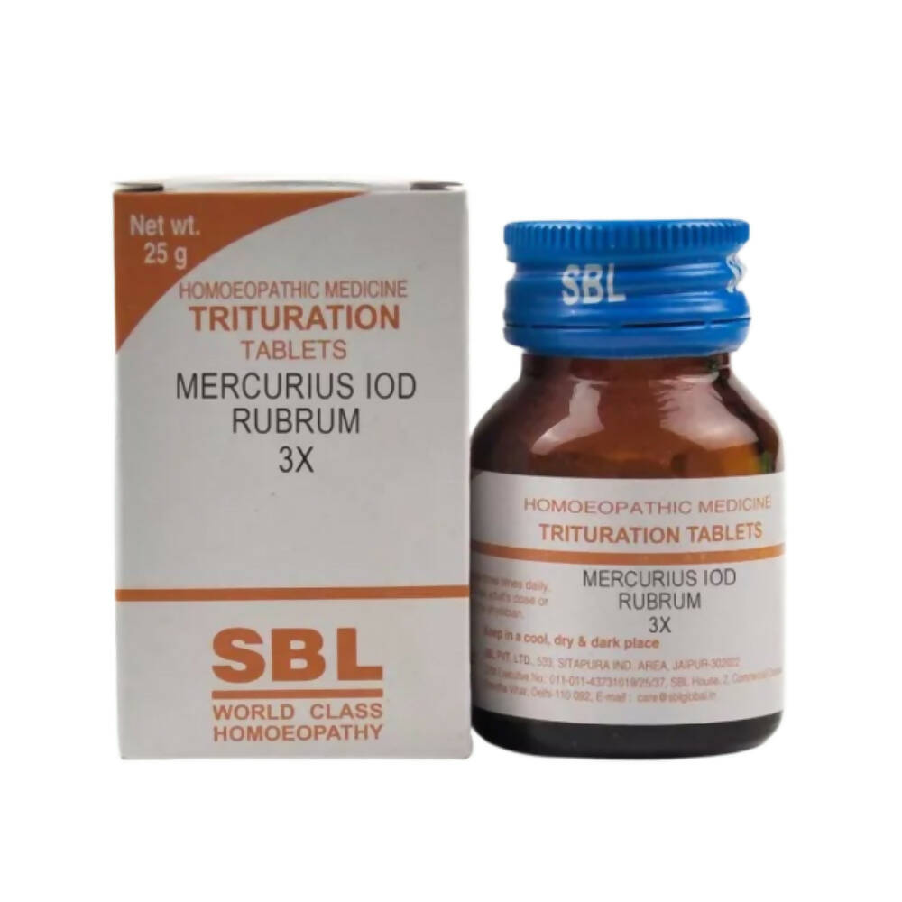 SBL Homeopathy Mercurius Iod Rubrum Trituration Tablets - Distacart