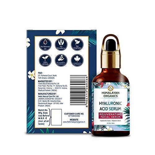 Himalayan Organics Hyaluronic Acid Serum Professional Facial Serum Online