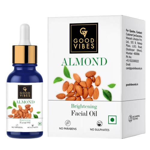 Good Vibes Almond Brightening Facial Oil