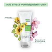 Thumbnail for OZiva Bioactive Vitamin E122 Face Wash - Distacart