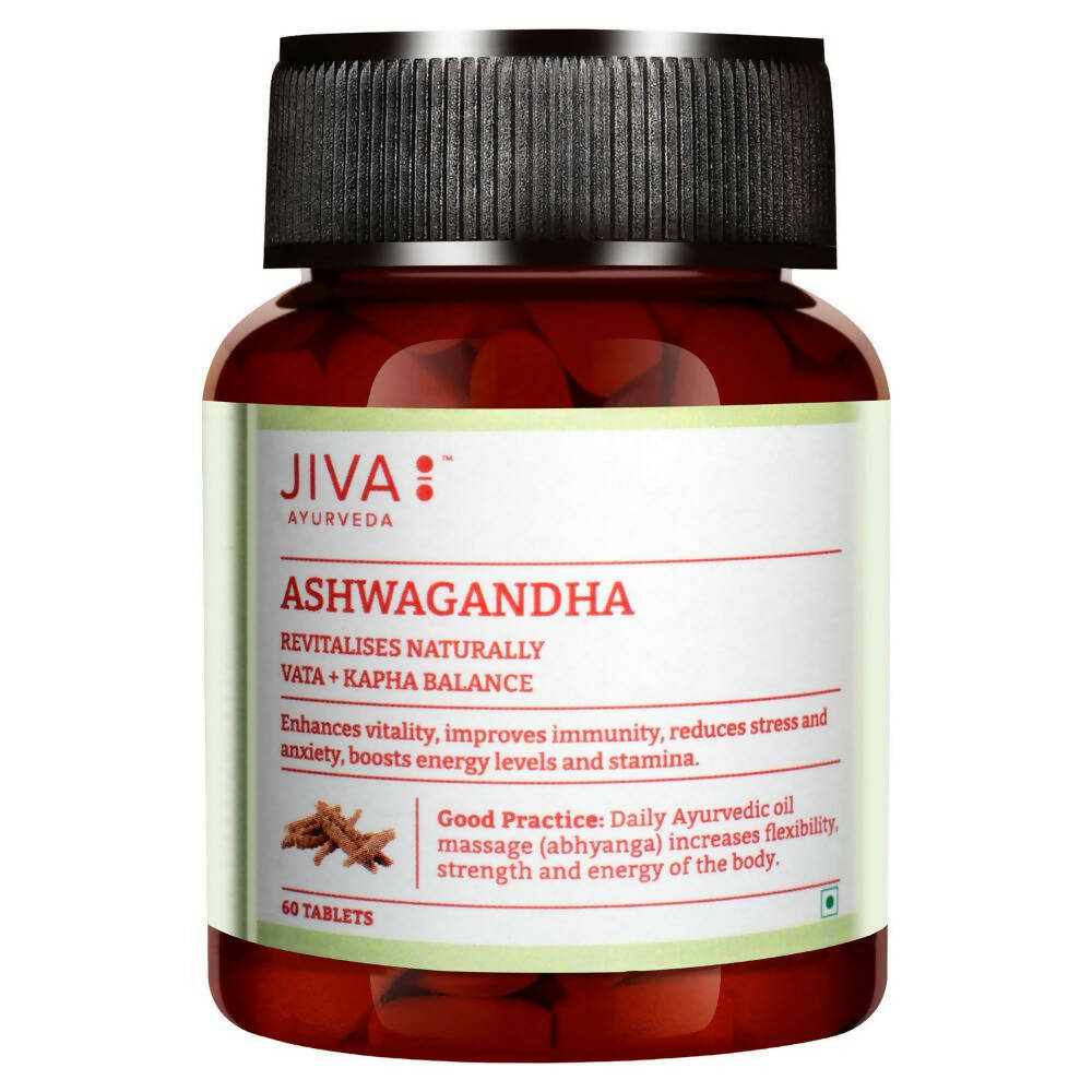 Jiva Ayurveda Ashwagandha Tablets - Distacart