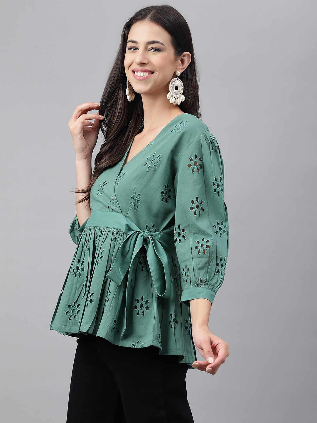 Casual best sale peplum tops