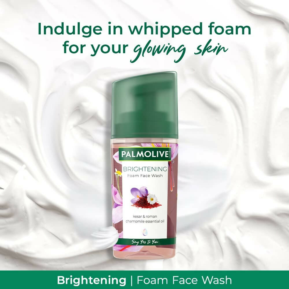 Palmolive Brightening Foam Face Wash - Distacart