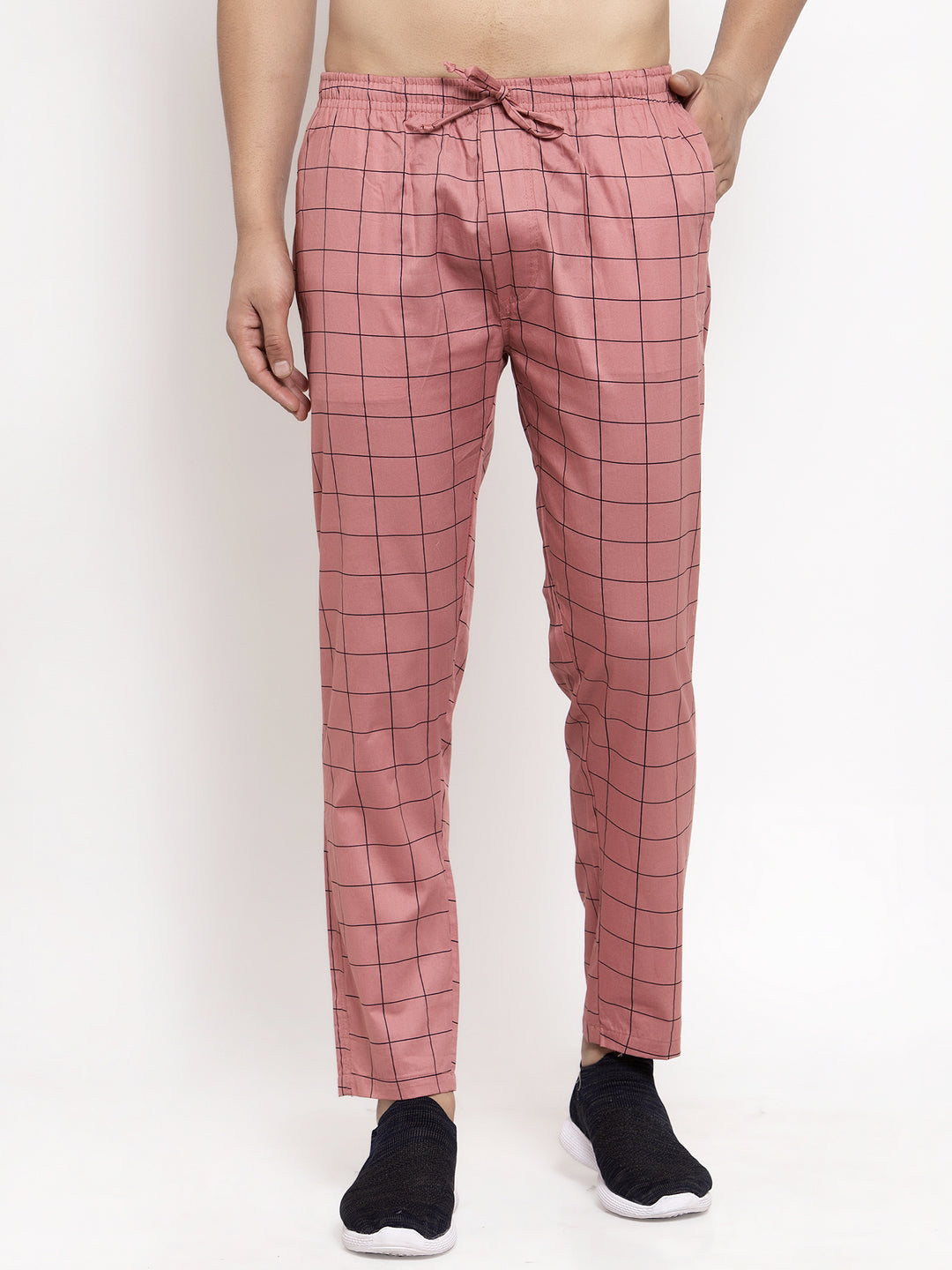 Cotton track clearance pants online