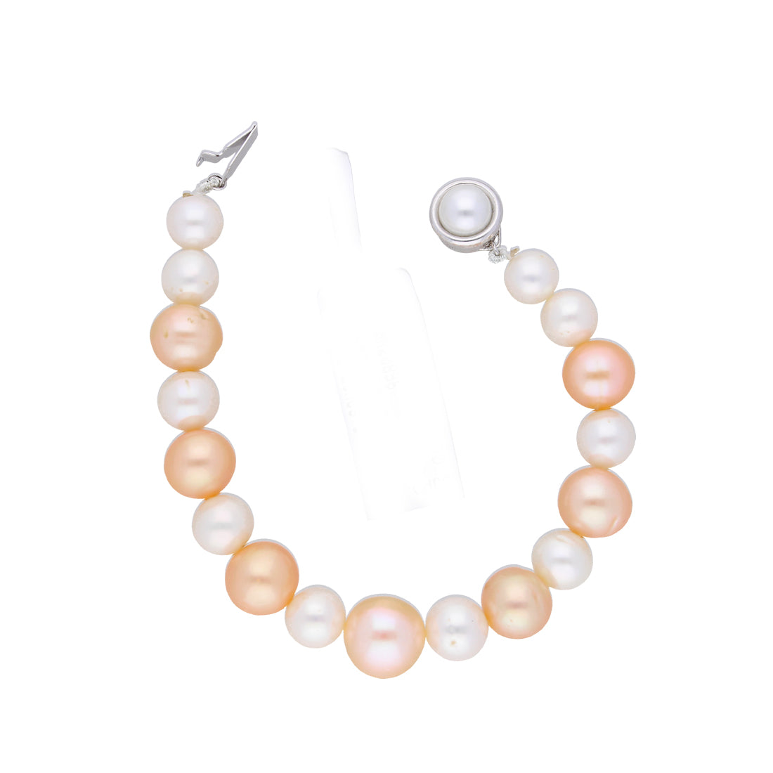 J Pearls Fancy Pearl Bracelet - Real Pearl Jewelry - Distacart