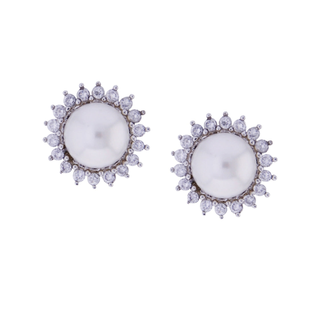 Buy J Pearls Navya Earrings Studs - Real Pearl Jewelry Online at Best ...