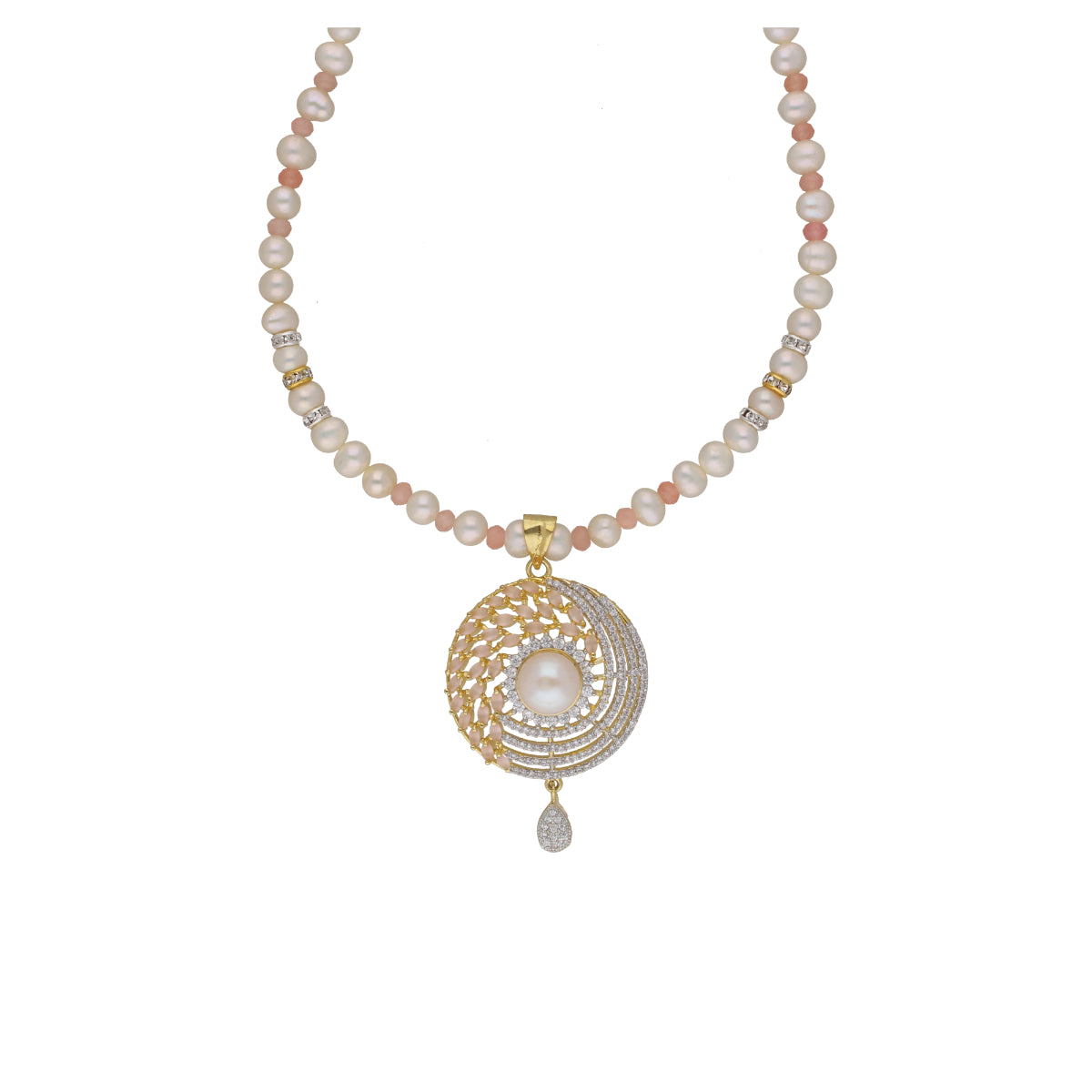 J Pearls Freya 1 Line Pearl Sets - Real Pearl Jewelry - Distacart