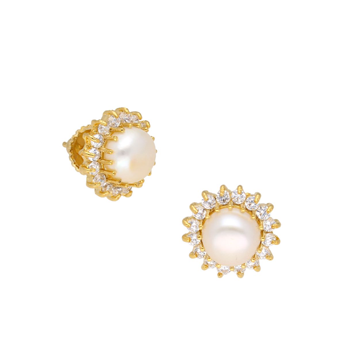 Buy Pure Freshwater Pearl Earrings for Girls and Women