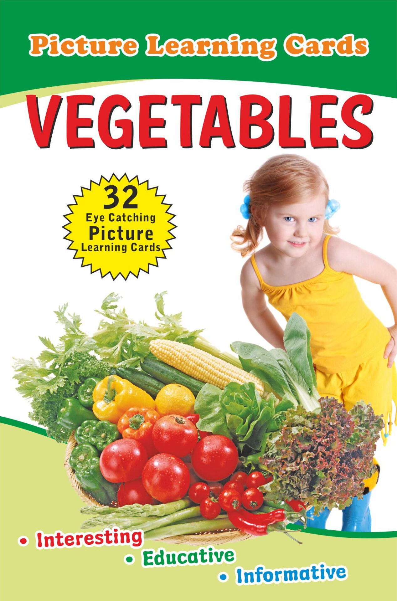 Jolly Kids Flash Card - Vegetables - Distacart