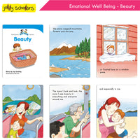 Thumbnail for Jolly Scholars Emotional Well Being Story Books Set of 8 Ages 3-6 Years For Kids Learn Beauty, Anger, Sadness, Love Family & Friends etc. - Distacart