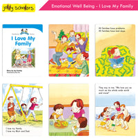 Thumbnail for Jolly Scholars Emotional Well Being Story Books Set of 8 Ages 3-6 Years For Kids Learn Beauty, Anger, Sadness, Love Family & Friends etc. - Distacart