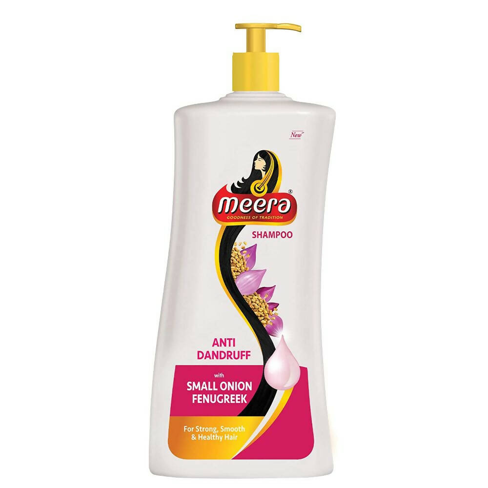 Meera Anti Dandruff Shampoo with Small Onion & Fenugreek - Distacart