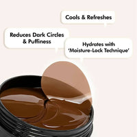 Thumbnail for mCaffeine Coffee Hydrogel Under Eye Patches for Dark Circles - Distacart