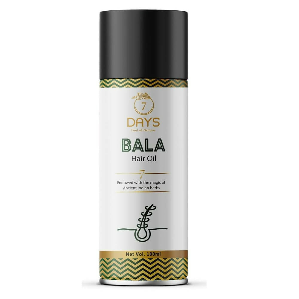 7 Days Bala Hair Oil For Promotes Hair Growth - Distacart