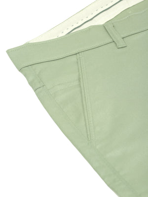 Buy FRATINI Pista Green Mens 4 Pocket Solid Chinos | Shoppers Stop