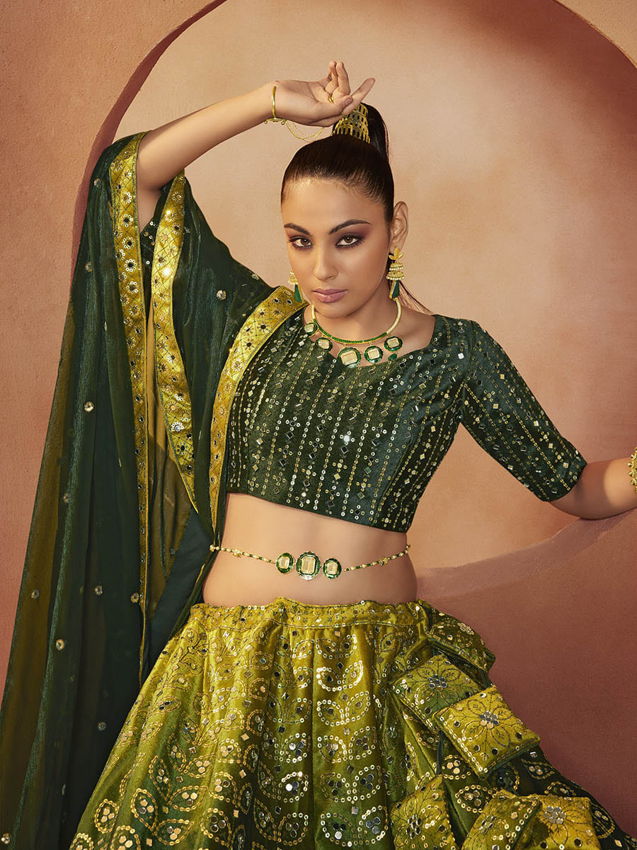 Top 20 Shirt Blouse Lehengas That Are Perfect For Summer Weddings! |  WeddingBazaar