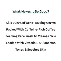 Thumbnail for mCaffeine Anti Acne Coffee Foaming Face Wash - Distacart
