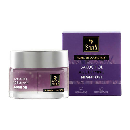 Good Vibes Bakuchiol Age Defying Night Gel - Distacart