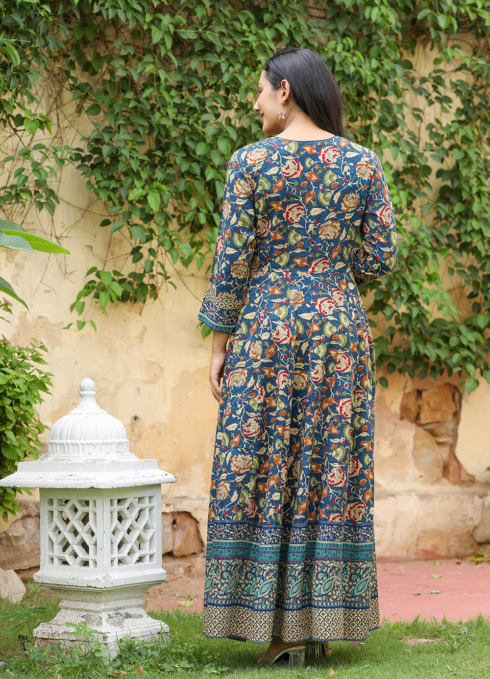 Kalamkari Anarkalis - Buy Kalamkari Anarkalis online in India