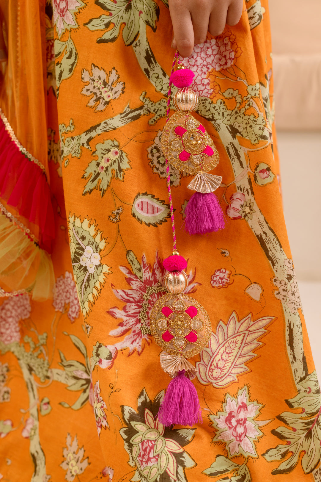 Orange Designer Bridal Lehenga at Rs 10699 | Bridal Lehenga Choli in New  Delhi | ID: 14144559388