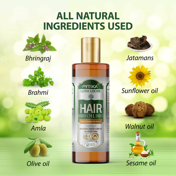 Description Fytika Lush Locks Hair Oil About The Product The Powerful