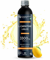 Thumbnail for Carbamide Forte L Carnitine Concentrated Liquid - Mango Flavour - Distacart