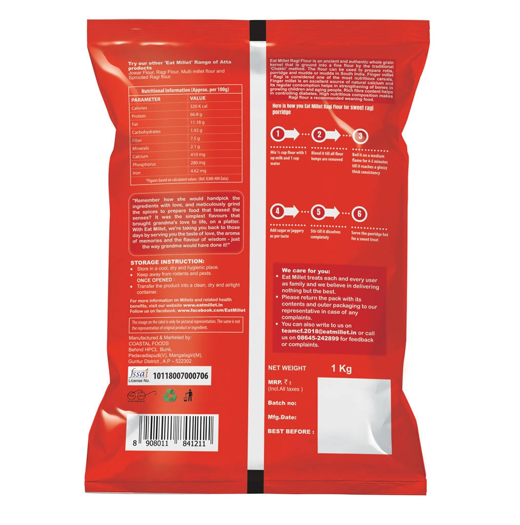 Eat Millet Ragi Flour - Distacart
