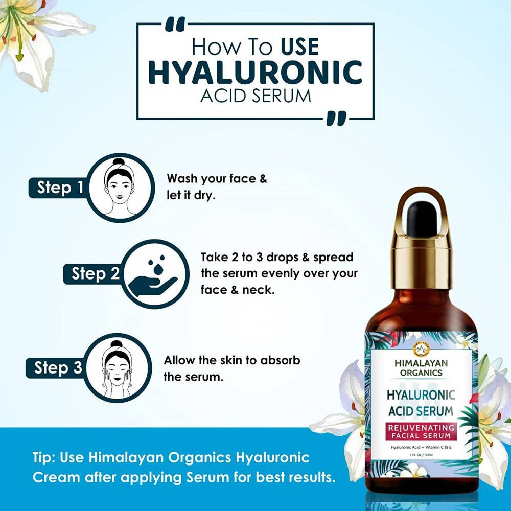 Himalayan Organics Hyaluronic  Professional Facial Serum