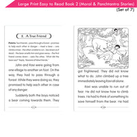 Thumbnail for Large Print Easy to Read Moral & Panchtantra Stories Books Set of 7| Children Stories Books| Ages 6 - 12 Year - Distacart