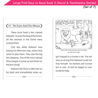 Thumbnail for Large Print Easy to Read Moral & Panchtantra Stories Books Set of 7| Children Stories Books| Ages 6 - 12 Year - Distacart