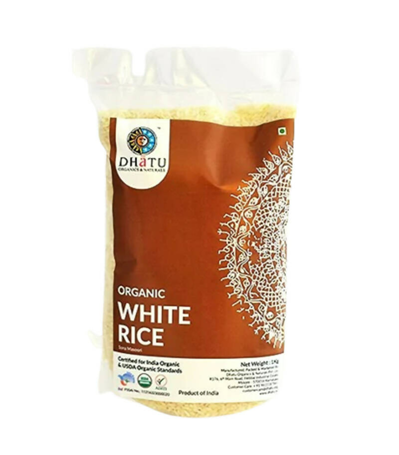 Dhatu Organics & Naturals White Rice – Sonamasoori - Distacart