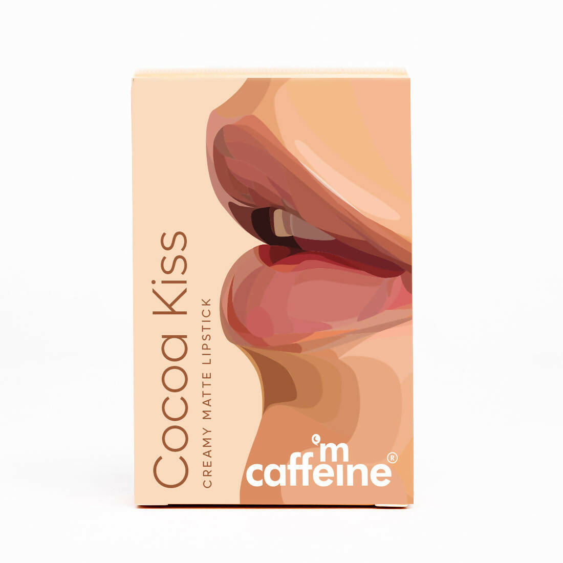 mCaffeine Cocoa Kiss Creamy Matte Lipstick - Rose Martini - Distacart