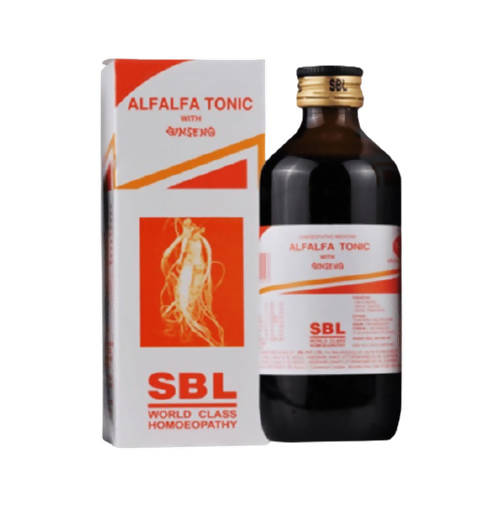 SBL Homeopathy Alfalfa Tonic with Ginseng - Distacart