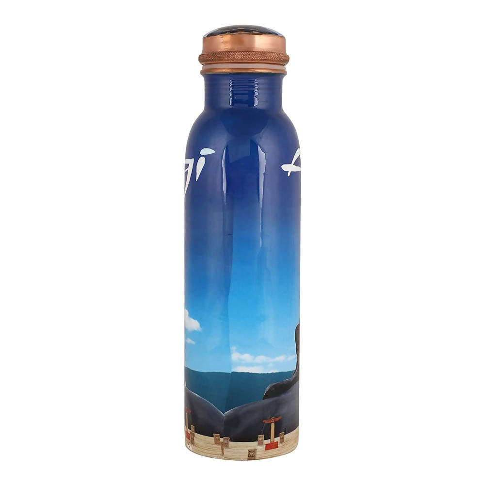 Isha Life Adiyogi Copper Water Bottle - Distacart